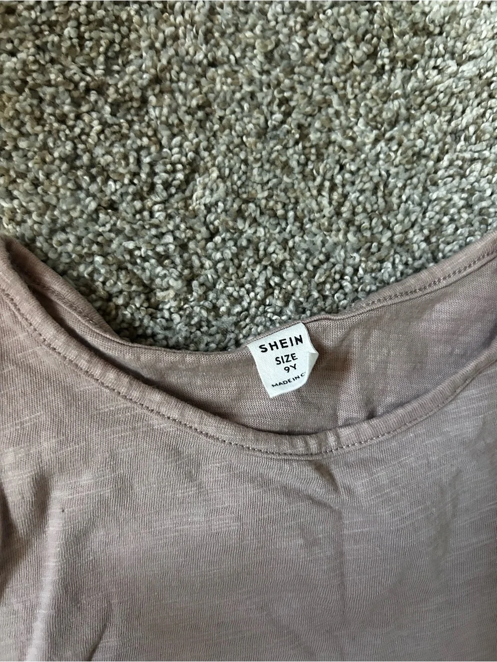 SHEIN Sleeveless Crop Top in Light Mauve